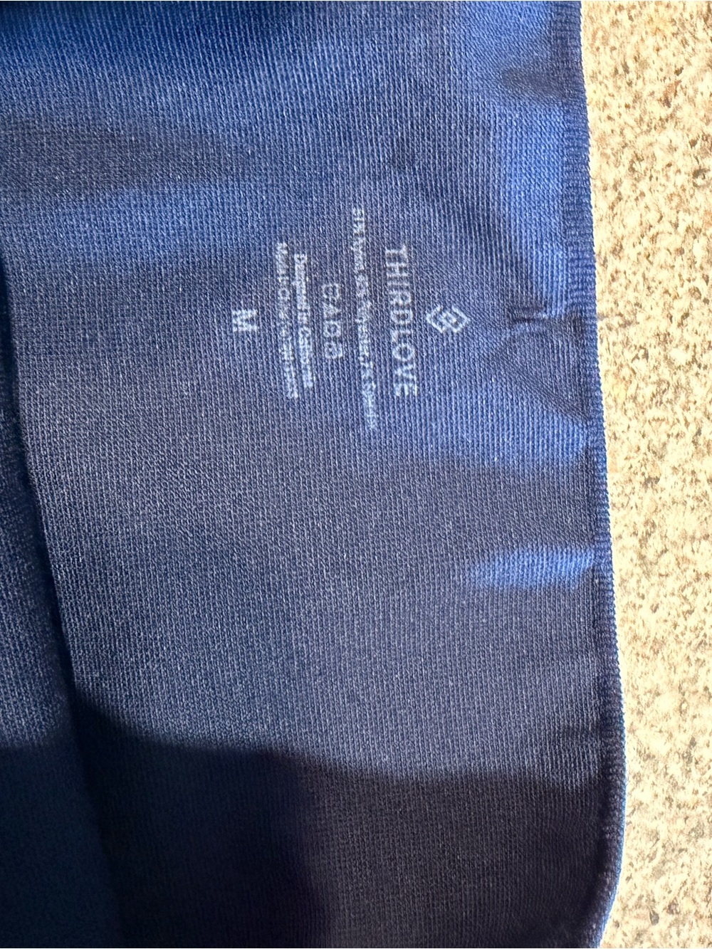 ThirdLove Seamless Leggings in Navy - Picture 2 of 3